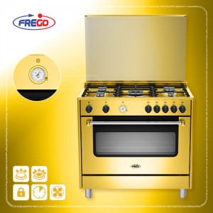 FREGO Luxury Gas Cooker 90X60