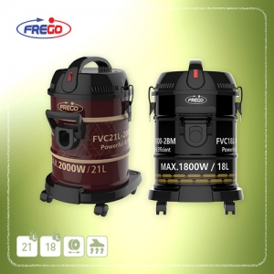 FREGO Vacuum Cleaner 21L - 2000W : 18L - 1800W